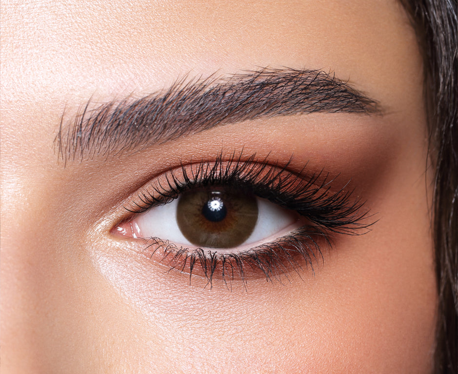 Brown Shadow Bella Contact Lenses from the Diamond Collection