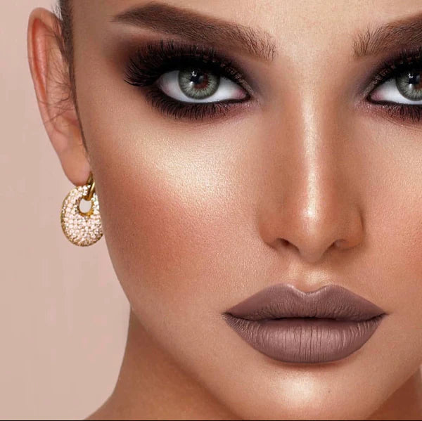 Gray Green Bella Contact Lenses from the Diamond Collection