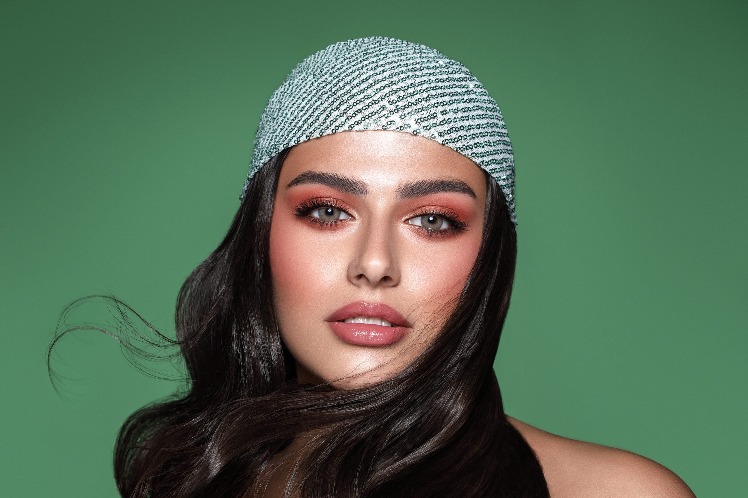 Grey Olive Bella Contact Lenses from the Elite Collection