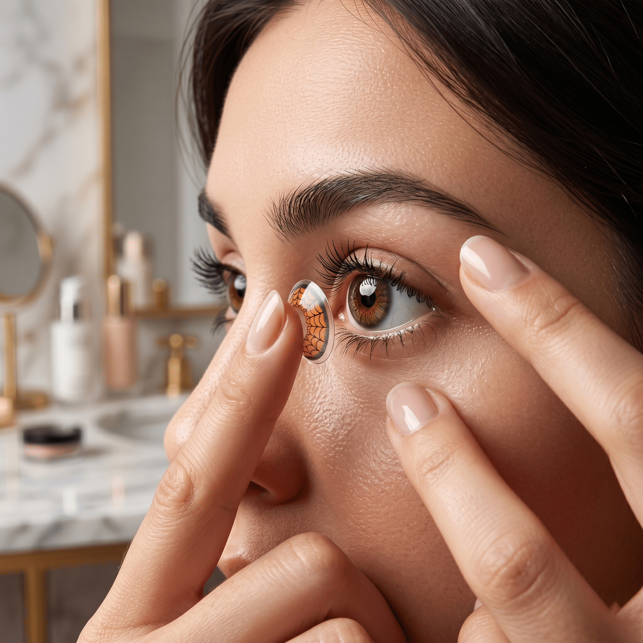 How To Apply Halloween Contact Lenses - Bella Contact Lenses