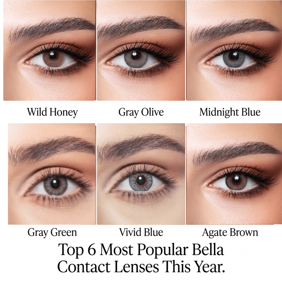 The Verdict is In: The Top 6 Most Popular Bella Contact Lenses This Year - Daring Eyes