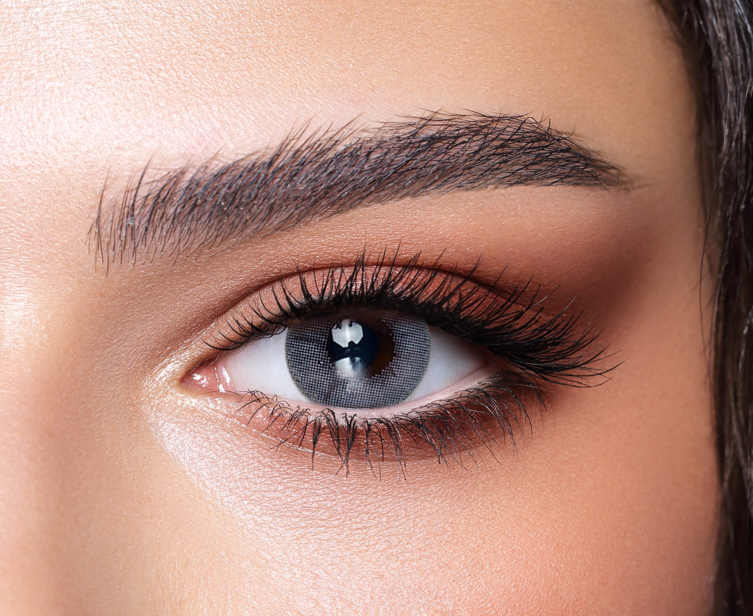 Bluish Gray Bella Contact Lenses from the One Day Collection