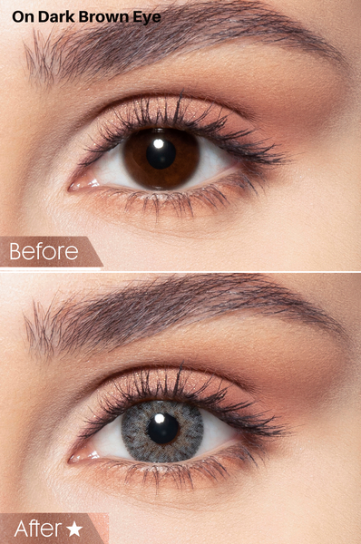 Contour Gray Bella Contact Lenses – Daring Eyes