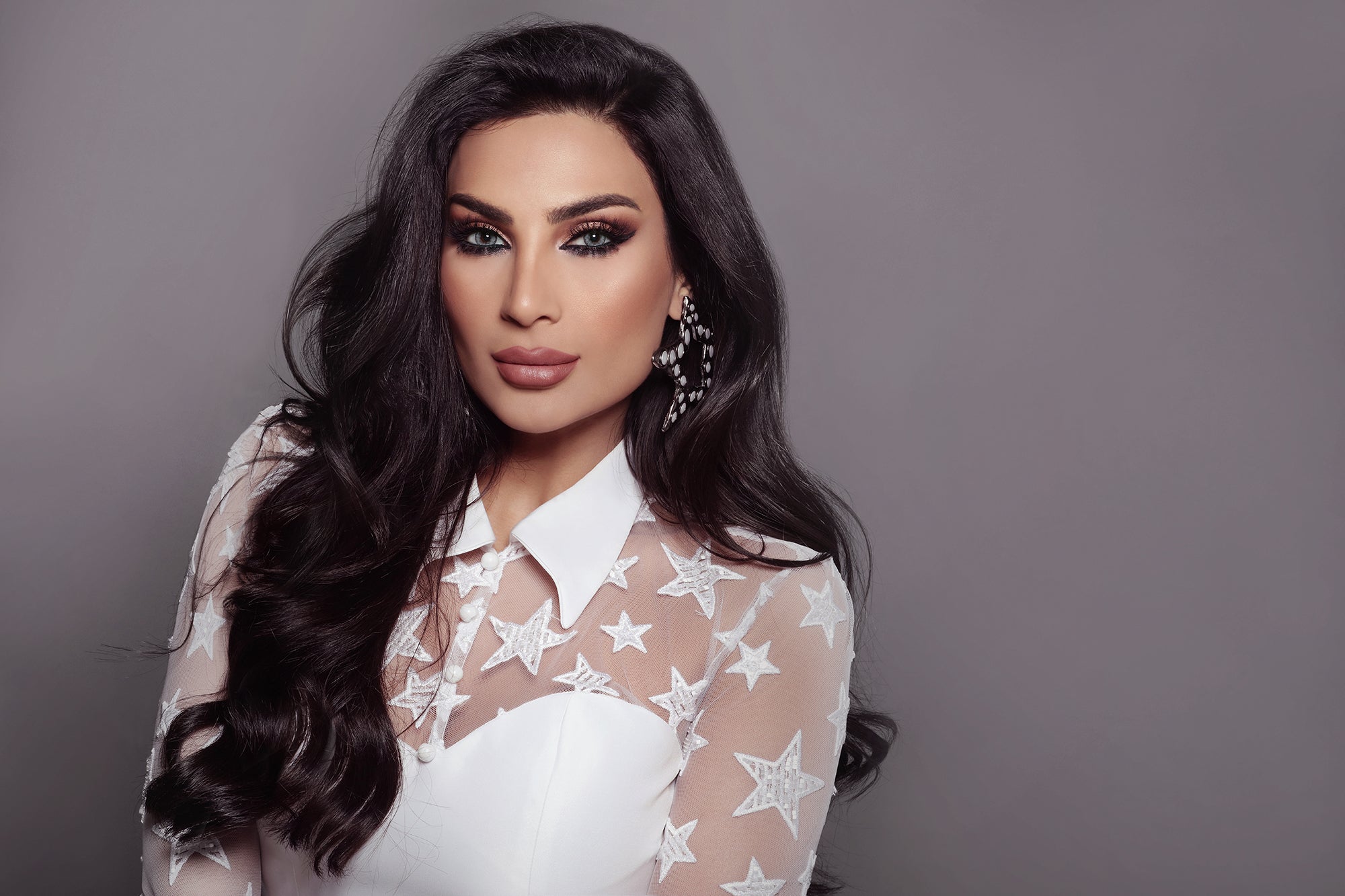 Luminous Pearl Bella Contact Lenses from the Gray Caramel Bella Contact Lenses from the Glow Collection
