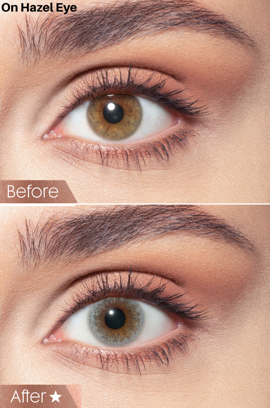 Silent Gray Bella Contact Lenses