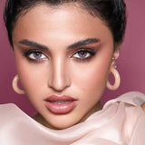 Silky Gray Bella Contact Lenses from the Elite Collection