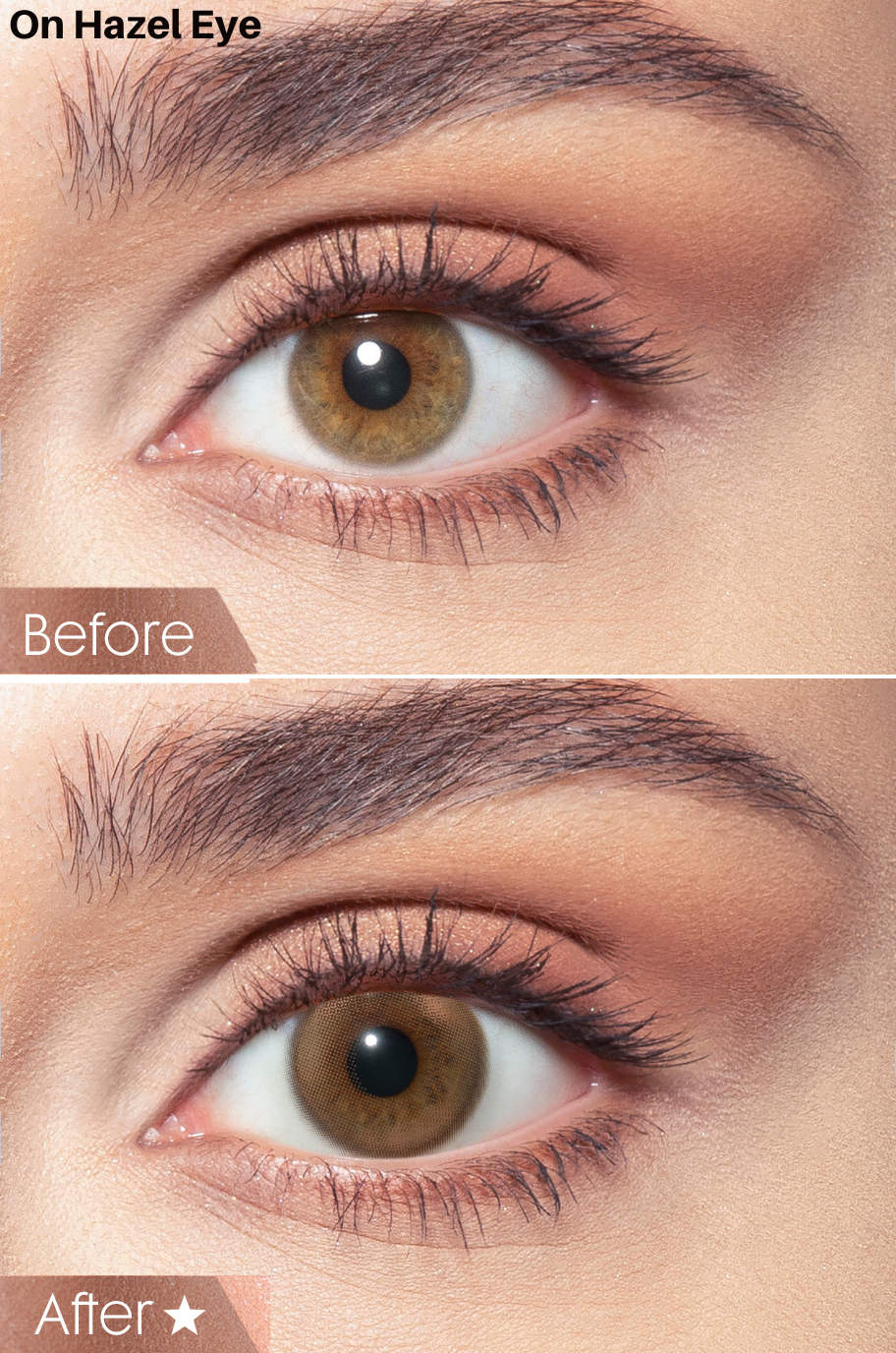 Siren Bronze Bella Contact Lenses