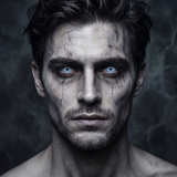 Zombie Gray Bella Contact Lenses