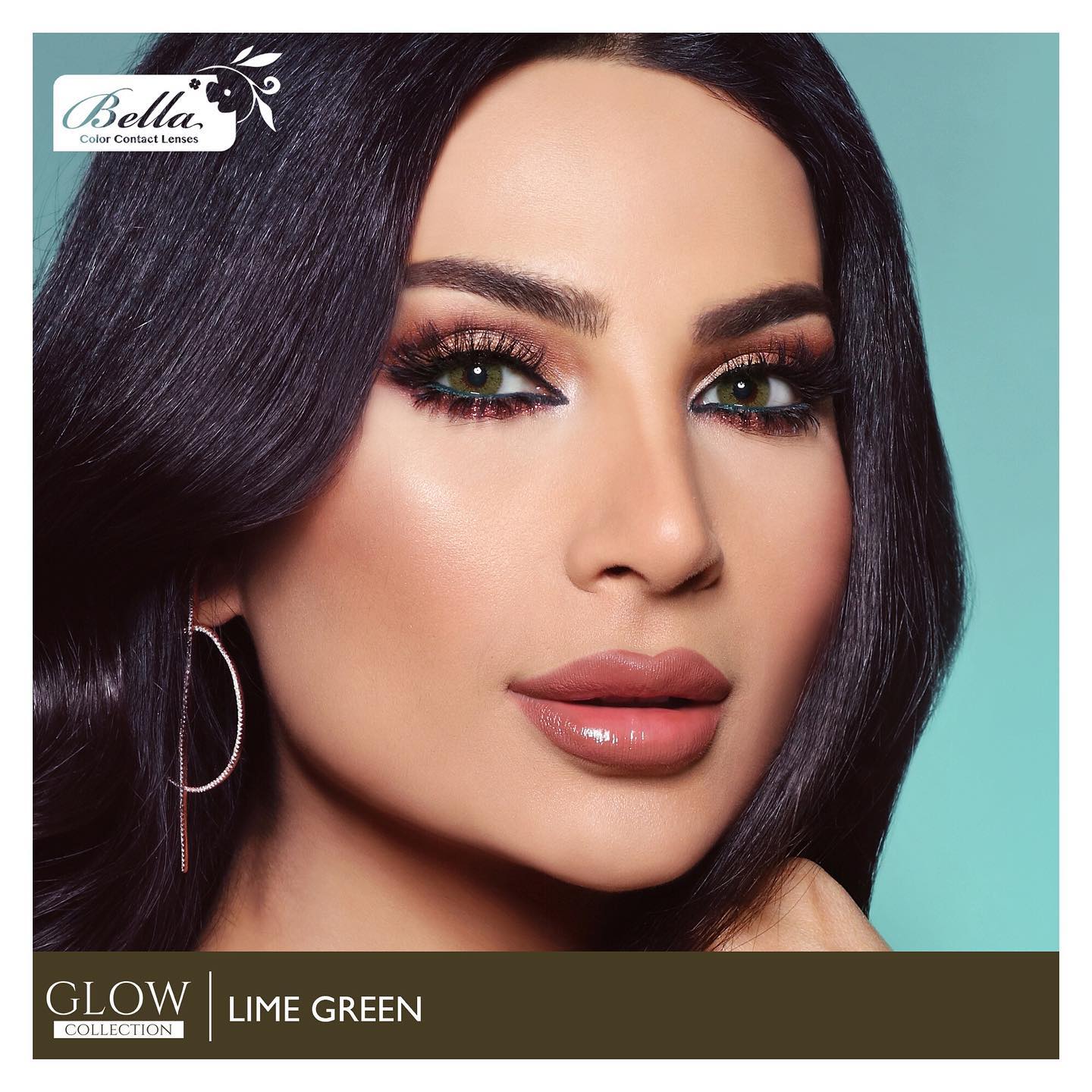 Lime Green Bella Contact Lenses