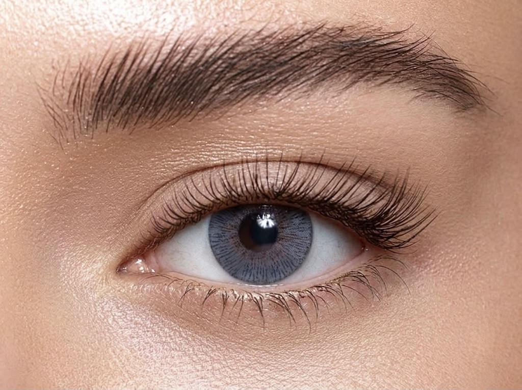 Silky Gray Bella Contact Lenses