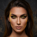 Yellow Cat Daring Eyes