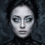Zombie White Daring Eyes - Bella_Contact_Lenses