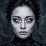 Zombie White Daring Eyes