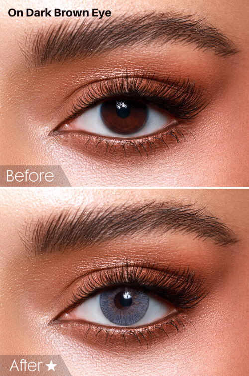 Bella Contact Lenses in USA Silky Gray