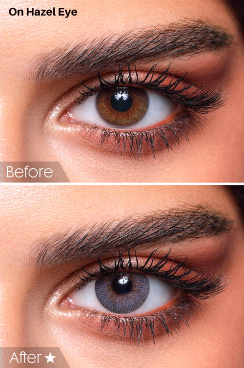 Bella Contact Lenses in USA Silky Gray